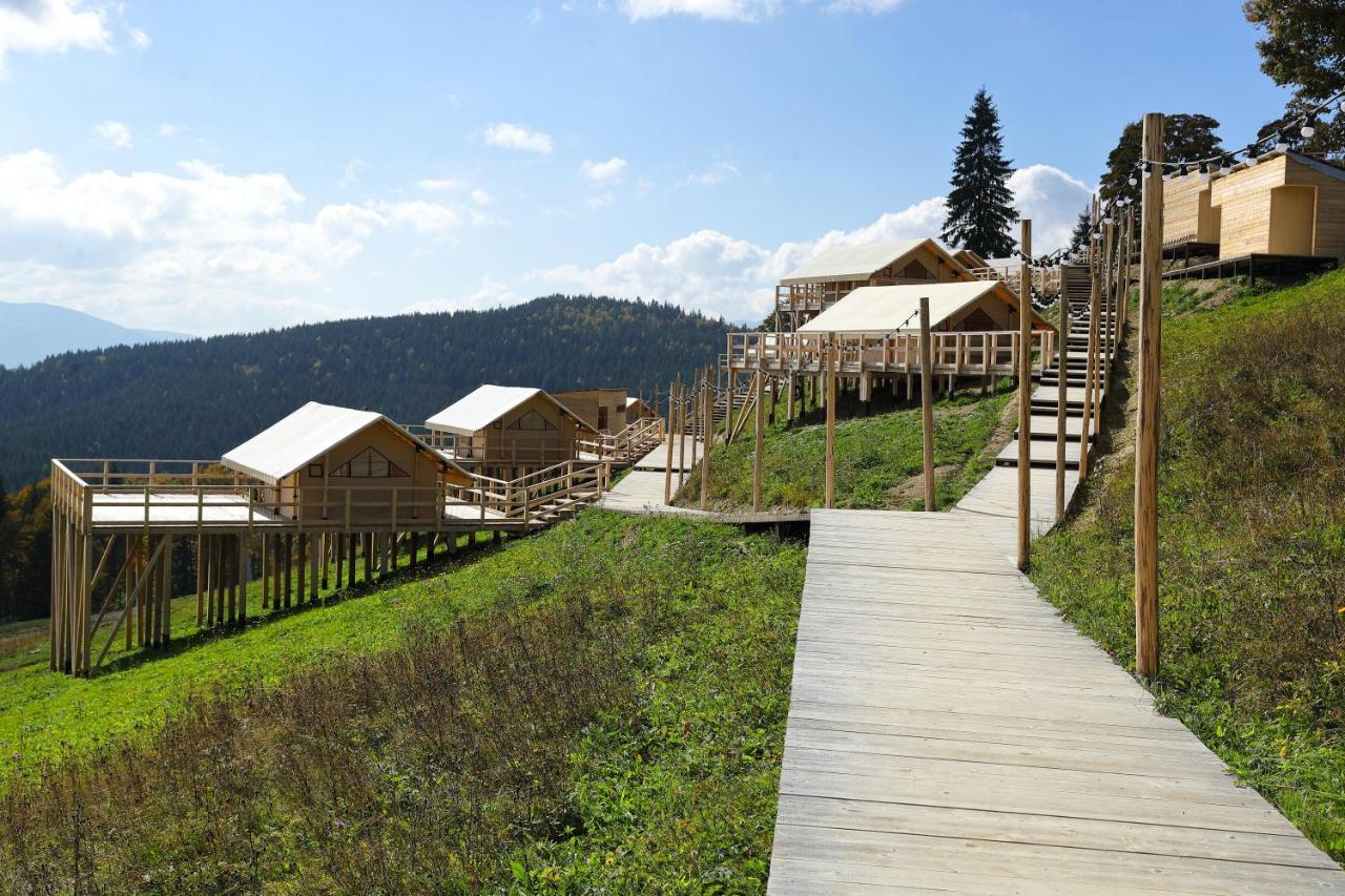 Bukovel Glamping Hotel Kültér fotó
